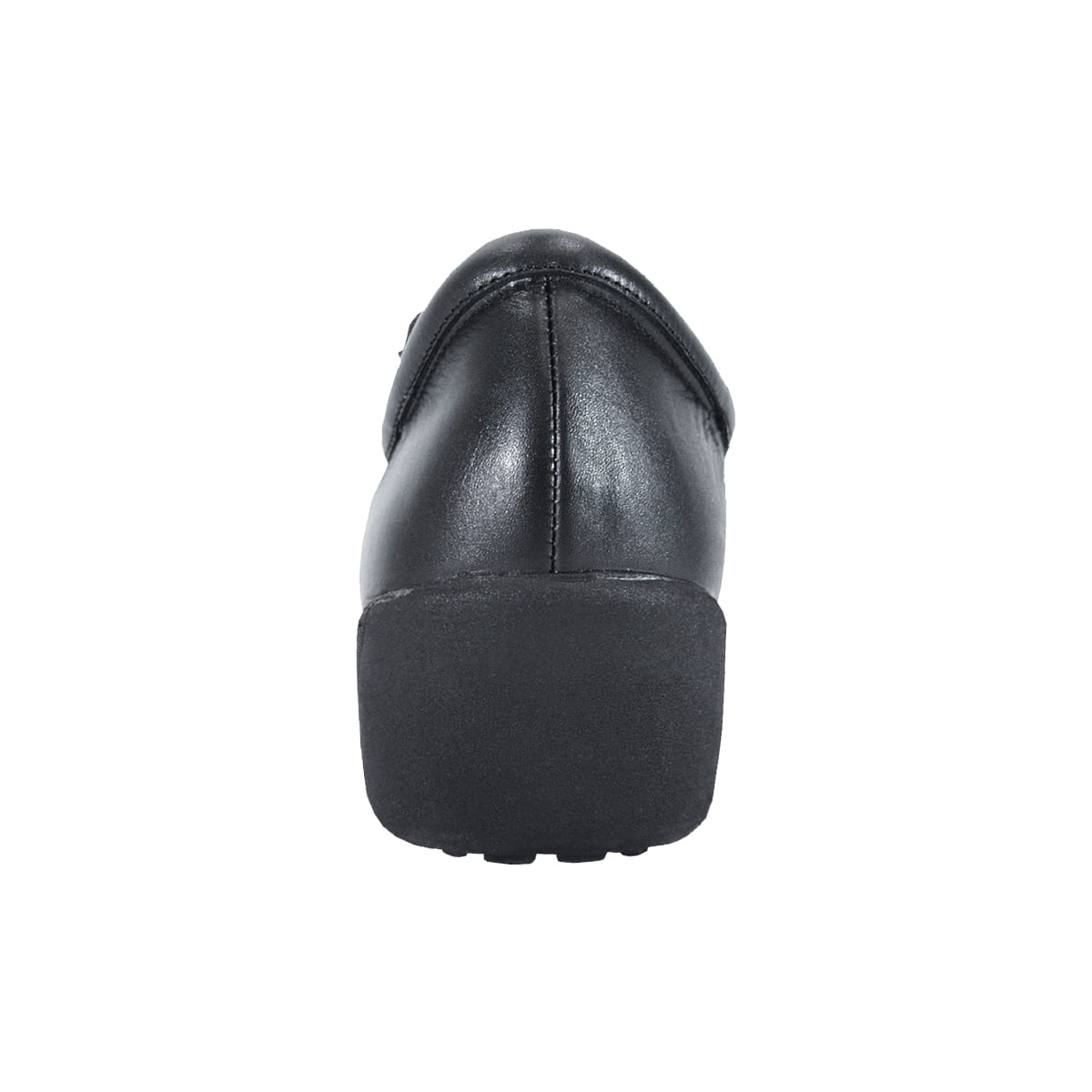 24 HOUR COMFORT Kathy Wide Width Professional Sleek Shoe BLACK 7.5