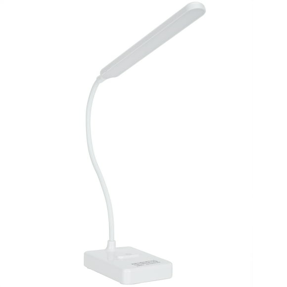 TOPINCN Small Desk Lamp, Sensitive Response Flexible Table Lamp, 360° Free Adjusted Lamp Pole, Uniform Irradiate Gifts For Bedroom Home Living Room