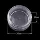 thumbnail image 5 of 100Pcs 3 Gram Plastic Cosmetic Containers,for Eye Shadow Nails Powder Jewelry Cosmetic Lip Balm Lip Gloss Cream Lotion and Creams Sample Make-up Stora, 5 of 5
