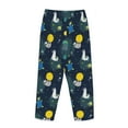 thumbnail image 5 of Daiia Space and Animals Women's Sleep Pant with Pockets and Drawstring,Pajama Pants-Medium, 5 of 9