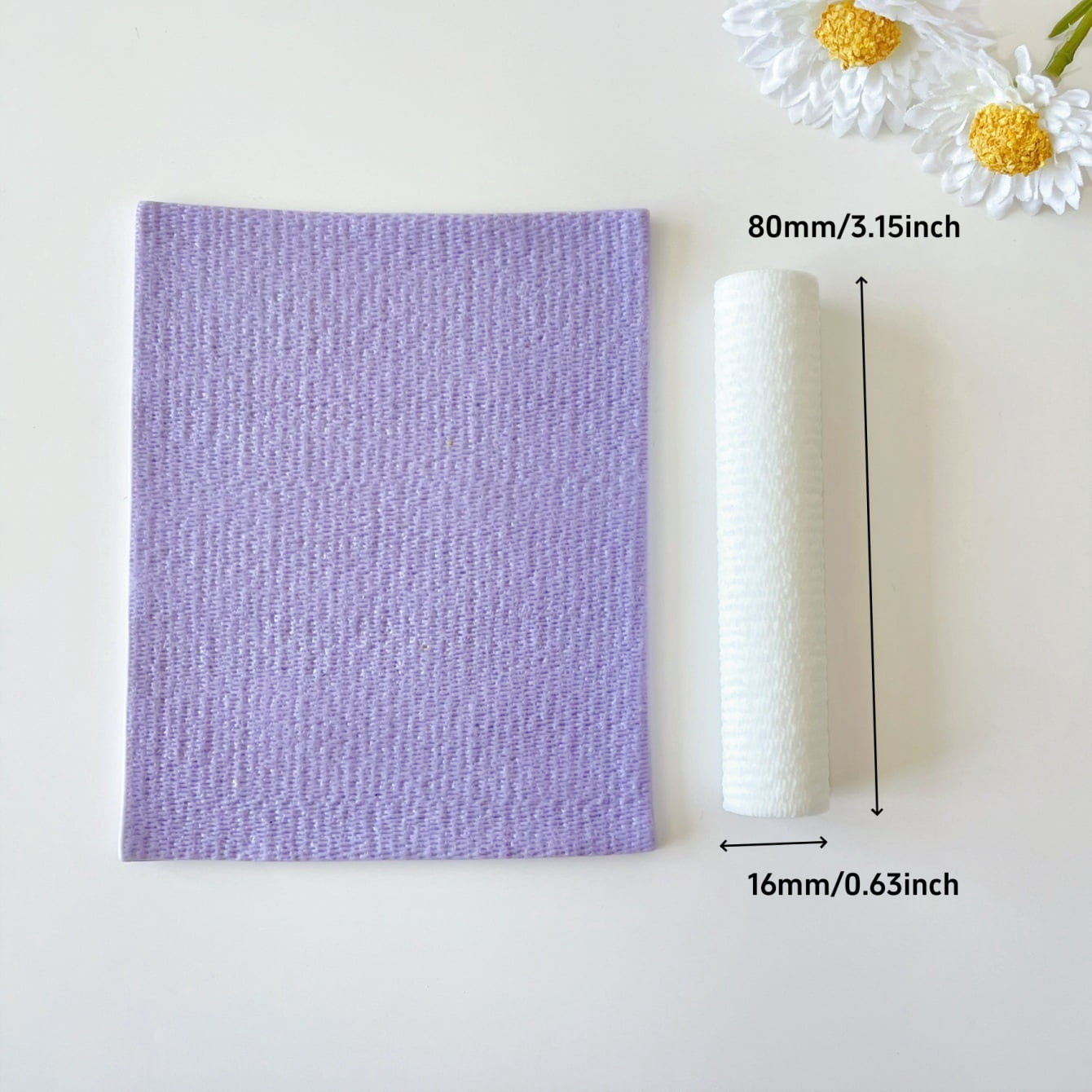 DIY Fabric Texture Polymer Clay Roller - Perfect Tool for Earrings and Jewelry Making