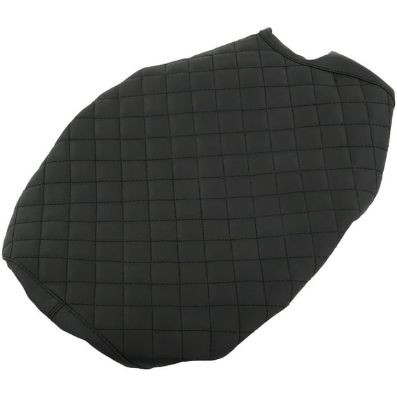 ECCPP Leather Center Console Lid Armrest Cover Fits for 2018-2024 For Ford For Expedition,2015-2020 For Ford For F-150 For F-250 Super Duty For F-350 Super Duty For F-450 Super Duty Black Interior