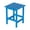 Pacific Blue, variant on Portside Outdoor Poly Plastic Adirondack Side Table