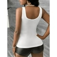 thumbnail image 5 of MORTTIC 3-Pack Women's Ribbed Tank Tops, Sleeveless Slim Fit Basic Summer Blouses, XL, 5 of 7