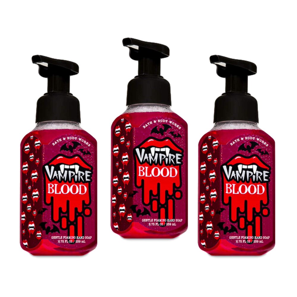 Vampire Blood Gentle Foaming Hand Soap (3 Pack, 8.75 fl oz) Red Violet