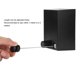 thumbnail image 4 of Cuerda de secado de acero inoxidable ajustable para trajes de baño 9021B, color negro, 4 of 5