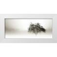 thumbnail image 3 of Alan Hausenflock 32x16 White Modern Wood Framed Wall Art Titled - In the Mist I, 3 of 5