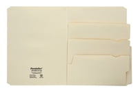 Pendaflex Divide It Up File Folders, Letter Size, Manila, Pack of 24