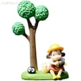 thumbnail image 3 of Adornos de coche figuras de Anime de árbol verde, globo de tablero, lindo modelo Mei, figura de acción, accesorios de decoración Interior automática, regalos, 3 of 4