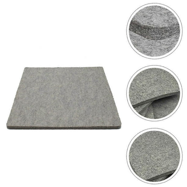Compact Ironing Accessory Heat Resistant Pressing Mat 9X9 Inch Grey Essential For Quilters And Travelers 1Set