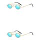 thumbnail image 3 of Minnieouse Gafas de sol de ángulo abierto amplio claro colores verdaderos gafas UV400 gafas de sol STEAMPUNK mujeres C6 C6 2Conjunto, 3 of 6