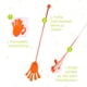 thumbnail image 2 of Juego de manos aplaudiendo, 24 manos pegajosas para cumpleaños, bolsas de fiesta, recuerdos, regalos - niños y niñas, perfecto después de un cumpleaños o fiesta infantil, 2 of 7