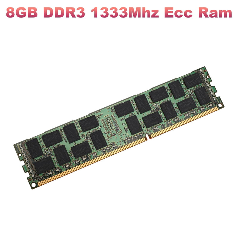 Hen imod forening Pest 8GB DDR3 1333MHZ Ecc Ram Memory PC3L-10600R 1.35V 2RX4 REG Ecc RAM for  Server Workstation - Walmart.com