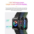 thumbnail image 2 of Reloj inteligente LOKMAT OCEAN 2 PRO con pantalla táctil IPS de 1,83 pulgadas, 2 of 8