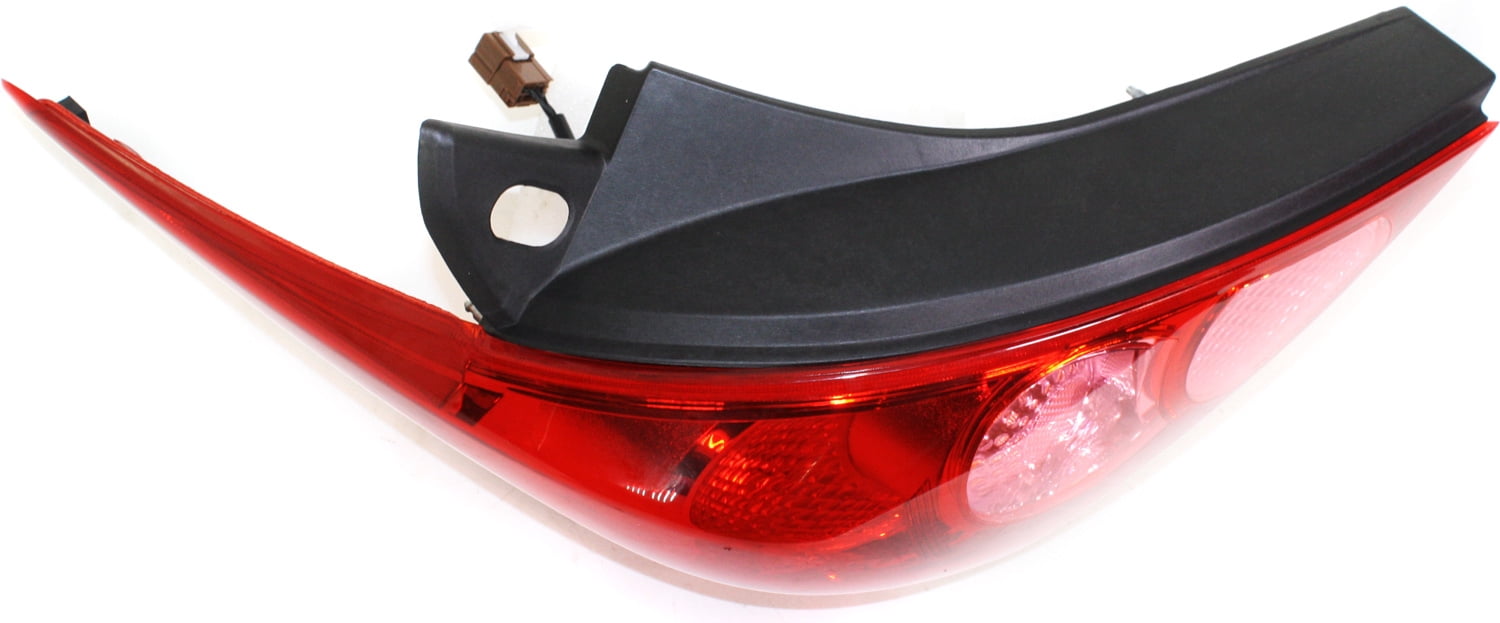 Tail Light Compatible With 2007-2012 Nissan Versa Left Driver With bulb(s)