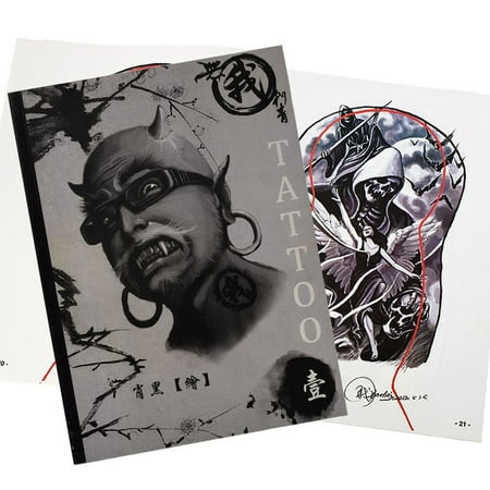 Tattoo Supplies References Book Manuscript Sketchbooks Body Art Cool | Walmart Canada Tattoo Supplies References Book Manuscript Sketchbooks Body Art Cool | Walmart Canada