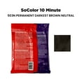 thumbnail image 3 of Matrix SoColor 10 Minute Pre-Bonded Permanent Hair Color & Developer Packettes ( 503N Darkest Brown Neutral ) 6 Pack, 3 of 7