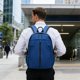 thumbnail image 4 of Mochila de nylon para desplazamientos de gran capacidad 17,7" – Mochila de viaje resistente al agua con múltiples compartimentos, correas reforzadas, mono casual unisex negro/rojo/azul, 4 of 6