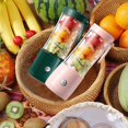 thumbnail image 3 of Licuadora portátil Qtmnekly de 380 ml, miniexprimidor inalámbrico, licuadora eléctrica USB, exprimidor de frutas y verduras, máquina exprimidora-A, 3 of 6