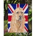 thumbnail image 3 of Carolines Treasures SC9866GF Buff Cocker Spaniel avec Union Jack Anglais Drapeau Britannique Taille Jardin, 3 of 3