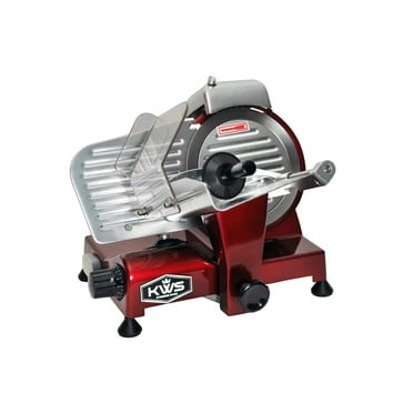 KWS Premium 450w Electric Meat Slicer 12" Stainless Steel Blade With ...
