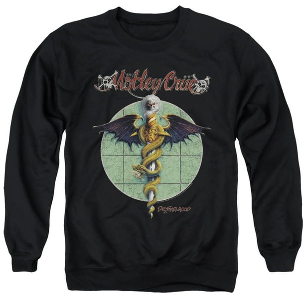 motley crue crewneck sweatshirt