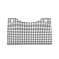 thumbnail image 2 of Logiee Gray Checkboard Print Tissue Box Cover,Stylish Tissue Box Holder Decorative Tissue Cover for Bathroom Toilet Bedroom Living Room Table Desk Office, 2 of 7