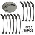 thumbnail image 3 of 10/20/50Pcs Carp Fishing Hook D-Rig Kickers Hook Anti Tangle Sleeves For Ronnie Rigs Fishing Tackle Accessories, 3 of 5