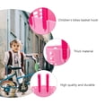 thumbnail image 2 of Kids Bike Front Basket Plastic Detachable Bike Handlebar Basket Storage Basket, 2 of 9