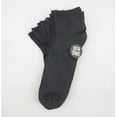 thumbnail image 3 of Men's 7 Pairs Black Quarter Socks: Moisture-Wicking Comfor by Everlast, 3 of 5