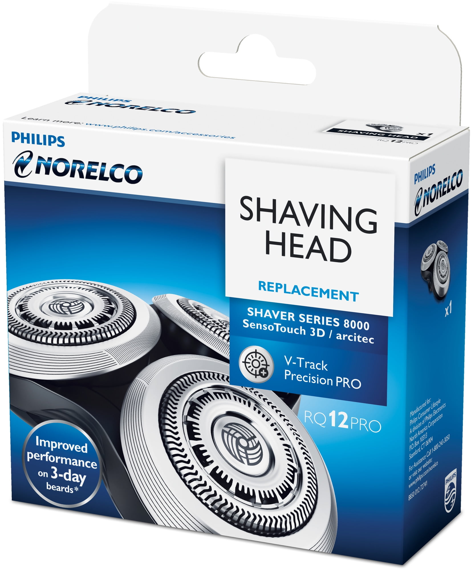 Philips Norelco Rq12+ Replacement Shaver Head For Series 8000 and