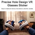 thumbnail image 3 of Joernso VR Glasses Sticker Unique Clear Pattern Anti-scratch Protective Easy To Install VR Headset Classes Sticker for PS VR2, 3 of 8