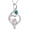 B-Infinity Heart, variant on Mother Daughter Necklace, 925 Sterling Silver Heart Mama Pendant Necklace with Heart Emerald, Mom and Daughter Jewelry Birthday Christmas Mother's Gifts for Women Mom Daughter