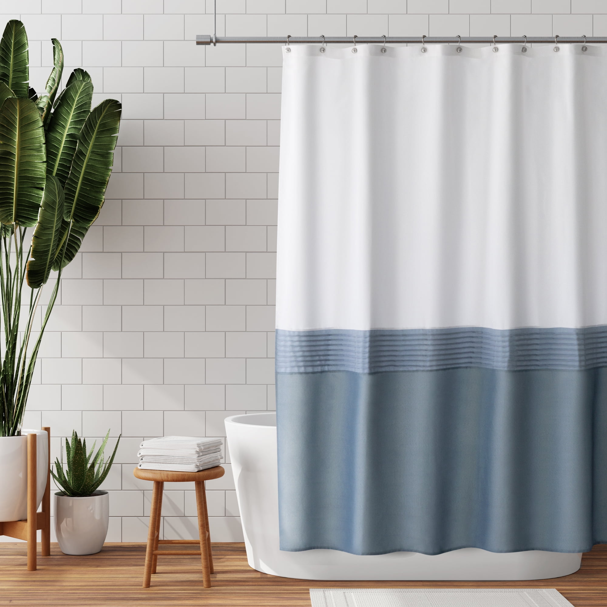 Details about   SKL HOME by Saturday Knight Ltd Splatter Fabric Shower Curtain Aqua 