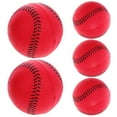 thumbnail image 3 of CNKOO 5pcs Baseballs for Training Small Baseballs Supple Sports Balls Toys Soft Baseball, 3 of 8