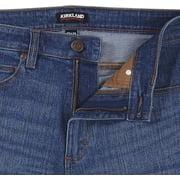 Kirkland Signature Men's Classic 5 Pocket Stretch Jeans (US, Waist Inseam, 30, 34, Regular, Regular, Medium Blue)