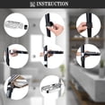 thumbnail image 1 of Soporte para jabón Higoodz Jabonera ABS Ajustable Plata Accesorios de baño, 1 of 8
