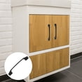 thumbnail image 3 of PTOOTP 5Pcs Black Aluminum Alloy Door Handle for Cabinet Durable Furniture Pulls with Multi Layer Oxidation Finish, 3 of 8