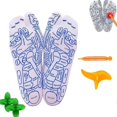 thumbnail image 1 of Juego de calcetines de reflexología ZHAOCHENG con herramienta de masaje acupuntura, 1 of 5