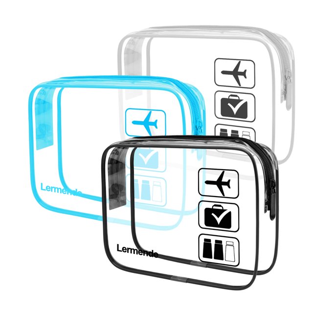 Neceser transparente Lermende aprobado por la TSA para viajes