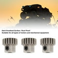thumbnail image 4 of RC Car Motor Gear, M0.6 Hard Anodised Steel Alloy Pinion Gear, CNC Processed for Smooth Performance, 4 of 7