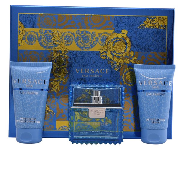 Versace Versace Man Eau Fraiche Cologne Gift Set for Men, 3 Pieces