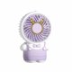thumbnail image 2 of Precios de Descuento, Ventilador de mano de gran viento y silencioso para estudiantes, carga USB, batería de larga duración y ventilador portátil para exteriores Akmoler, 2 of 9