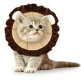 thumbnail image 2 of Pet Lion Forme Elizabeth Anneau Confortable Réglable Anti-Morsure Récupération Collier Cône de Protection pour Chiens Chats, 2 of 8