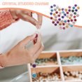 thumbnail image 3 of Assorted Color Gemstone Charms Pendant for DIY Jewelry Making Necklace Bracelet 60pcs, 3 of 8
