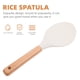 thumbnail image 3 of Cuchara de arroz de gel de sílice antiadherente, cuchara para sopa de arroz, suministros de cocina, 1 unidad, 3 of 5
