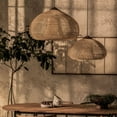 thumbnail image 3 of Arturesthome Japanese Style Wabi-sabi Style Rattan Pendant lampshade, 3 of 24