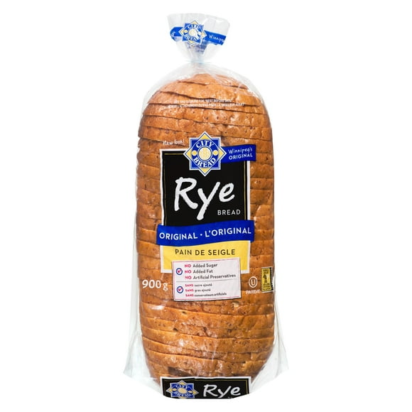 City Bread Orginal Rye Bread, 900g