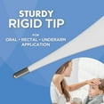thumbnail image 5 of Veridian 60-Second Digital Thermometer | Fever Alert + Memory Recall | Clinical Rigid Tip | Water-Resistant | Case + Probe Covers, 5 of 6