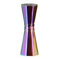 thumbnail image 1 of Herramienta de plataforma de cóctel octogonal, medida de doble taza, acero inoxidable, 1 oz / 1,35 oz Multicolor Macarena Jigger de barra de acero inoxidable, 1 of 8
